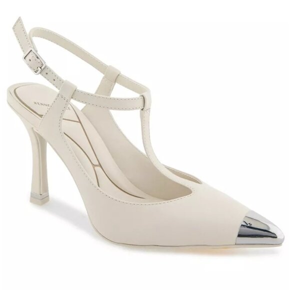 Kenneth Cole New York Women's Romi Cap Toe T-Strap Pumps - Picture 1 of 4